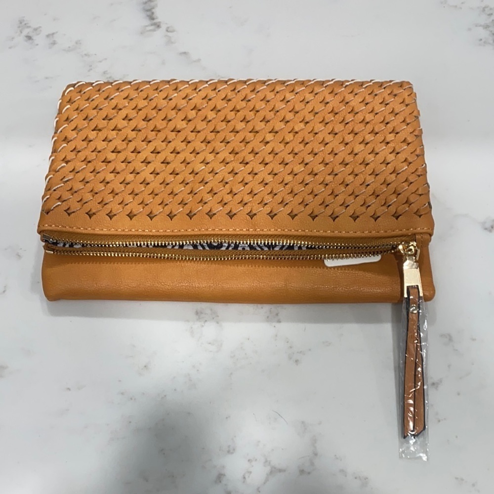 Urban expressions flap clutch/crossbody faux leather - Picture 2 of 5